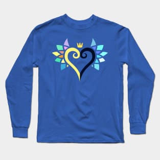 Kingdom Hearts Sora and Riku Connected Heart Long Sleeve T-Shirt